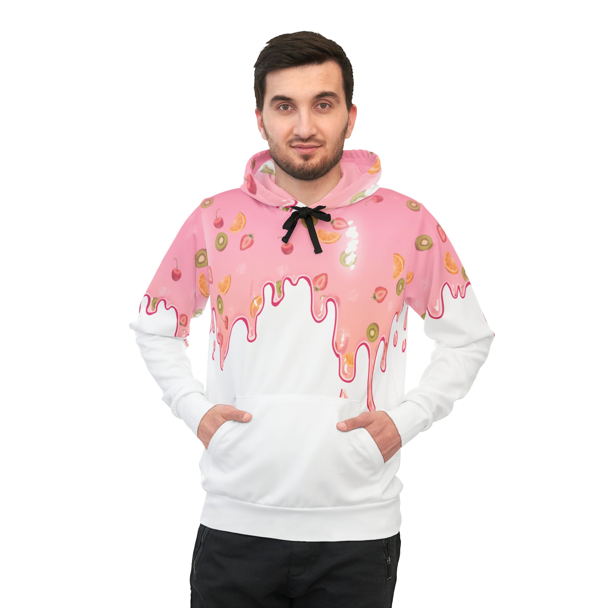Berry Slimed AOP Hoodie