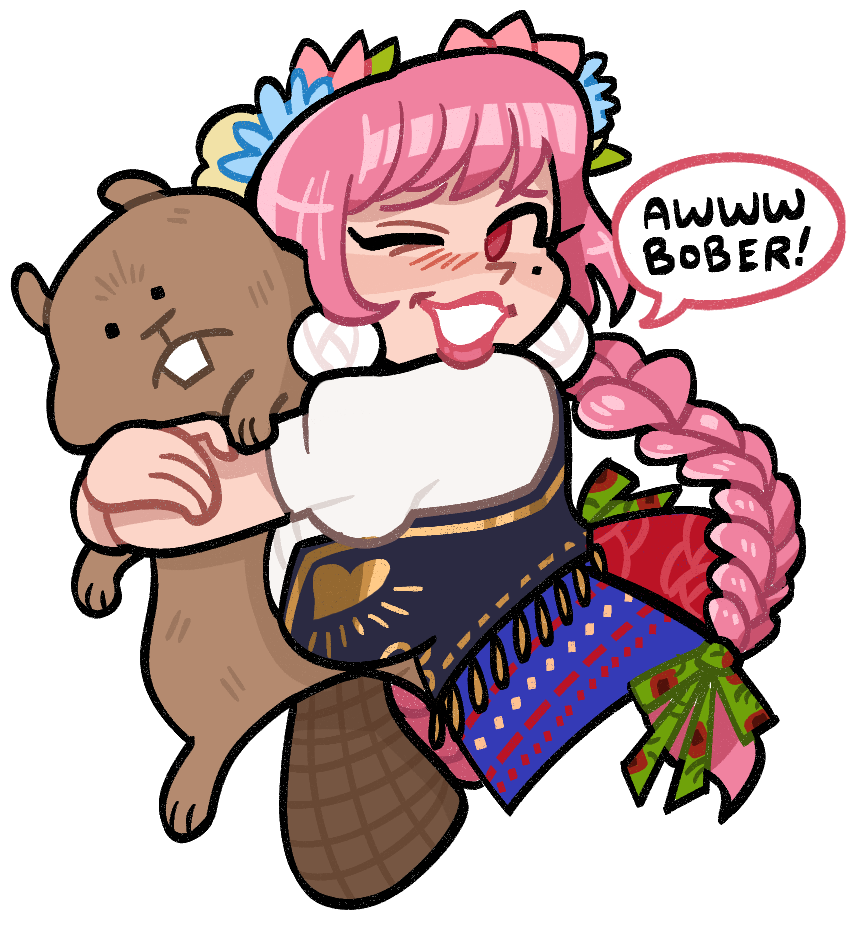 BabyPink Slavic 4’’ Stickers