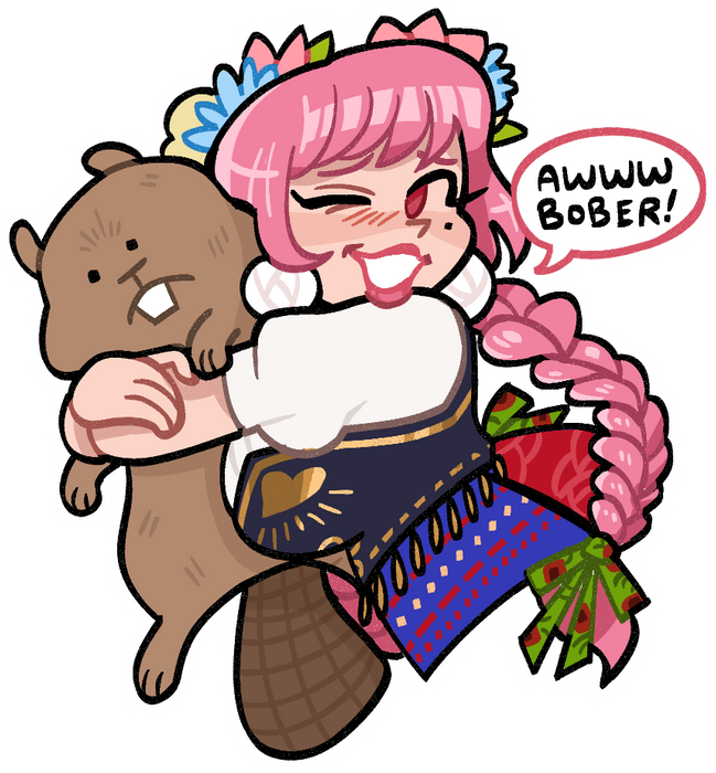 BabyPink Slavic 4’’ Stickers