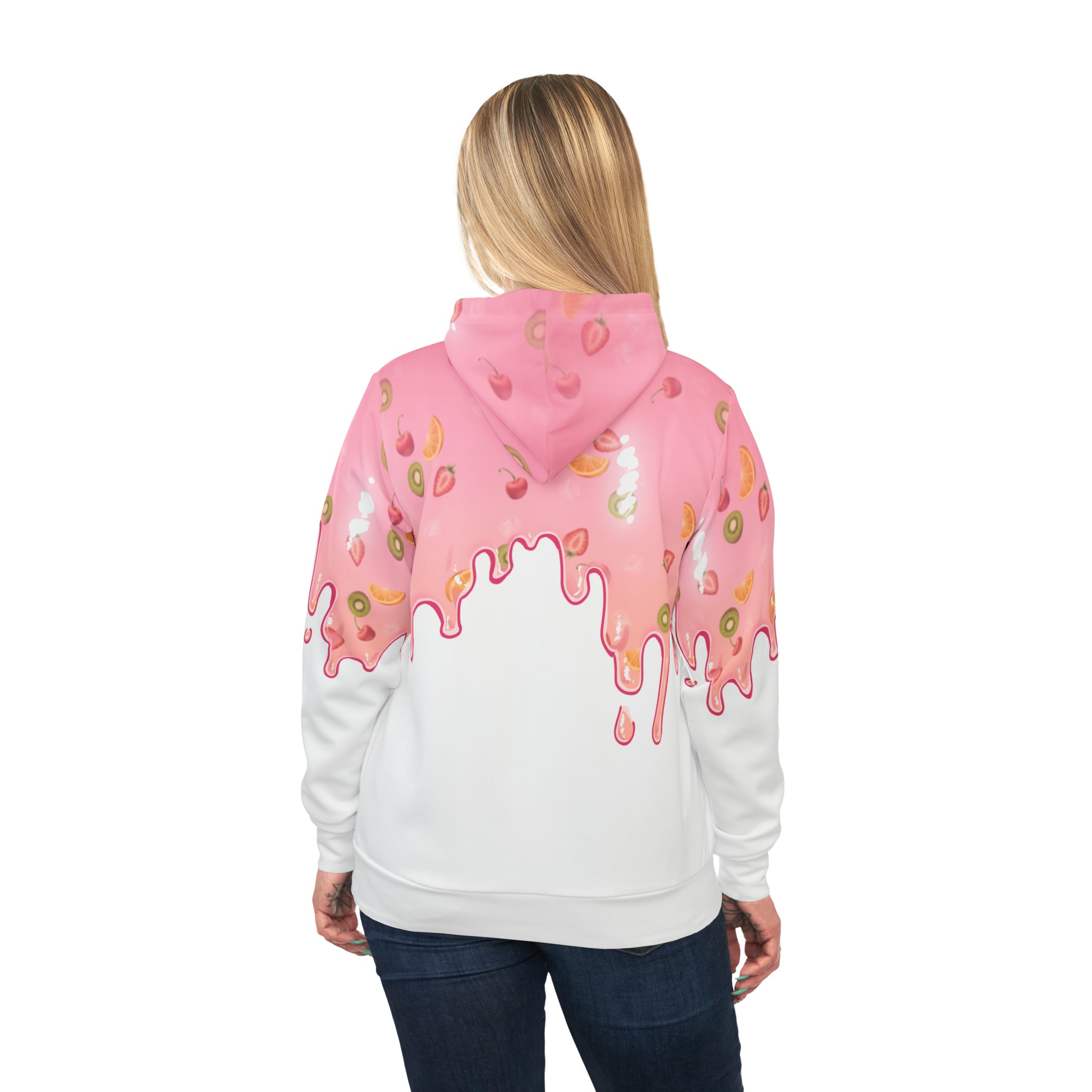 Berry Slimed AOP Hoodie