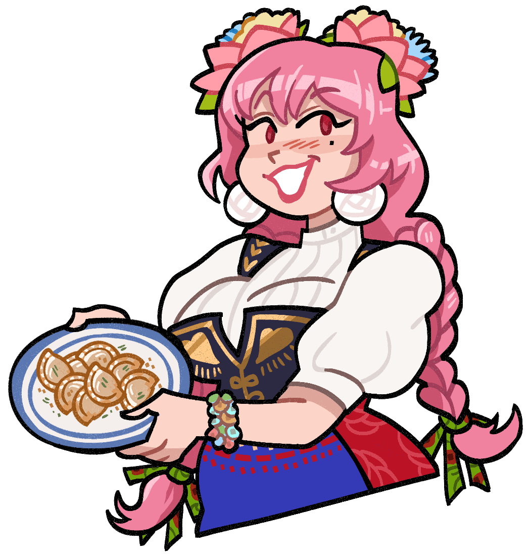 BabyPink Slavic 4’’ Stickers