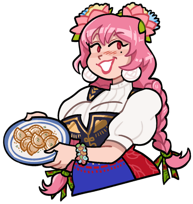 BabyPink Slavic 4’’ Stickers