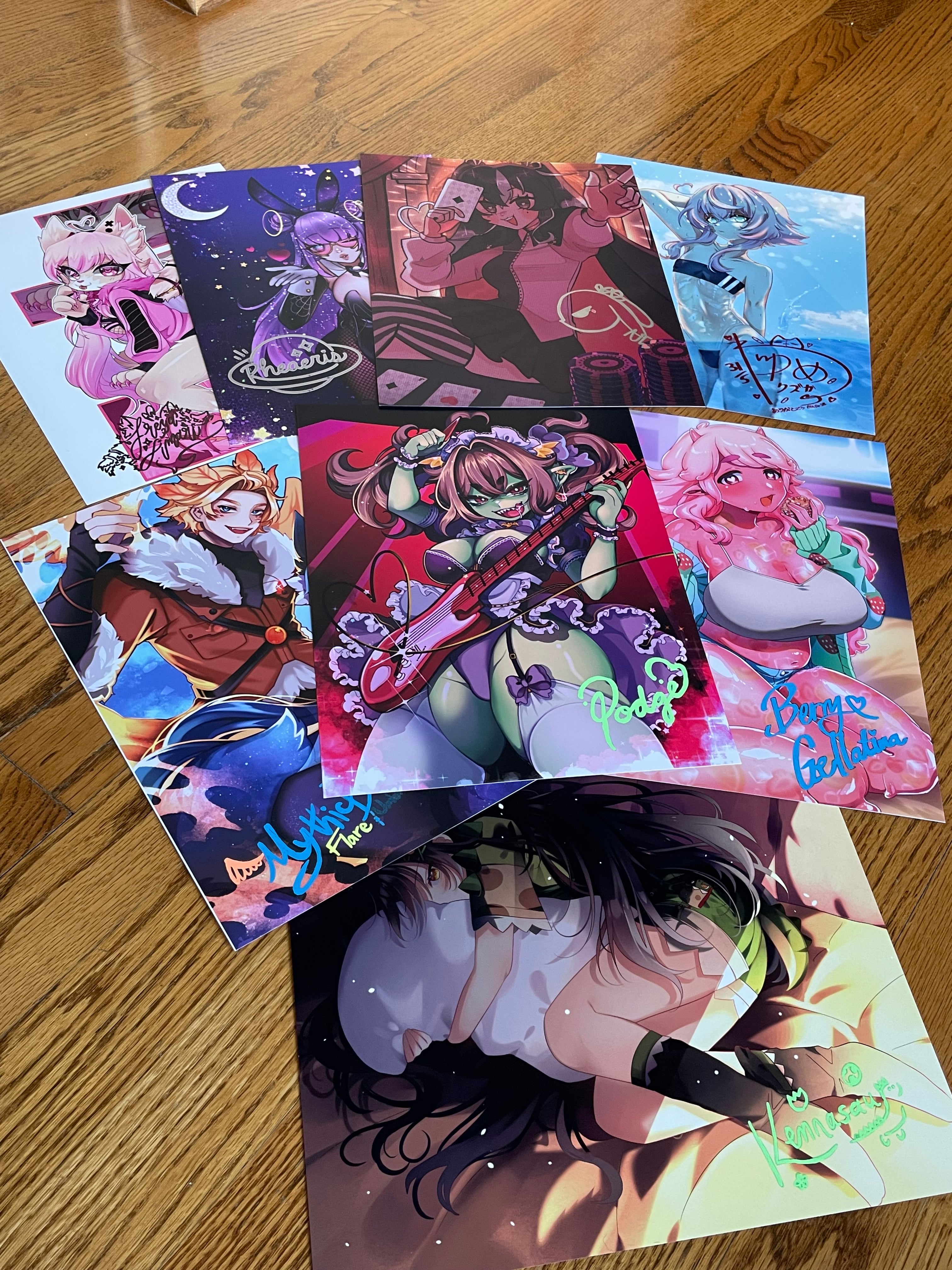 *OFFKAI OVERSTOCK!* Limited Signed Collab Posters!