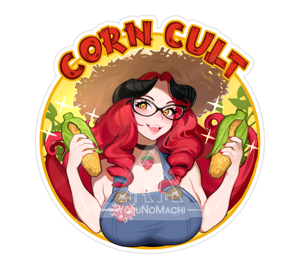 Corn Cult Sticker