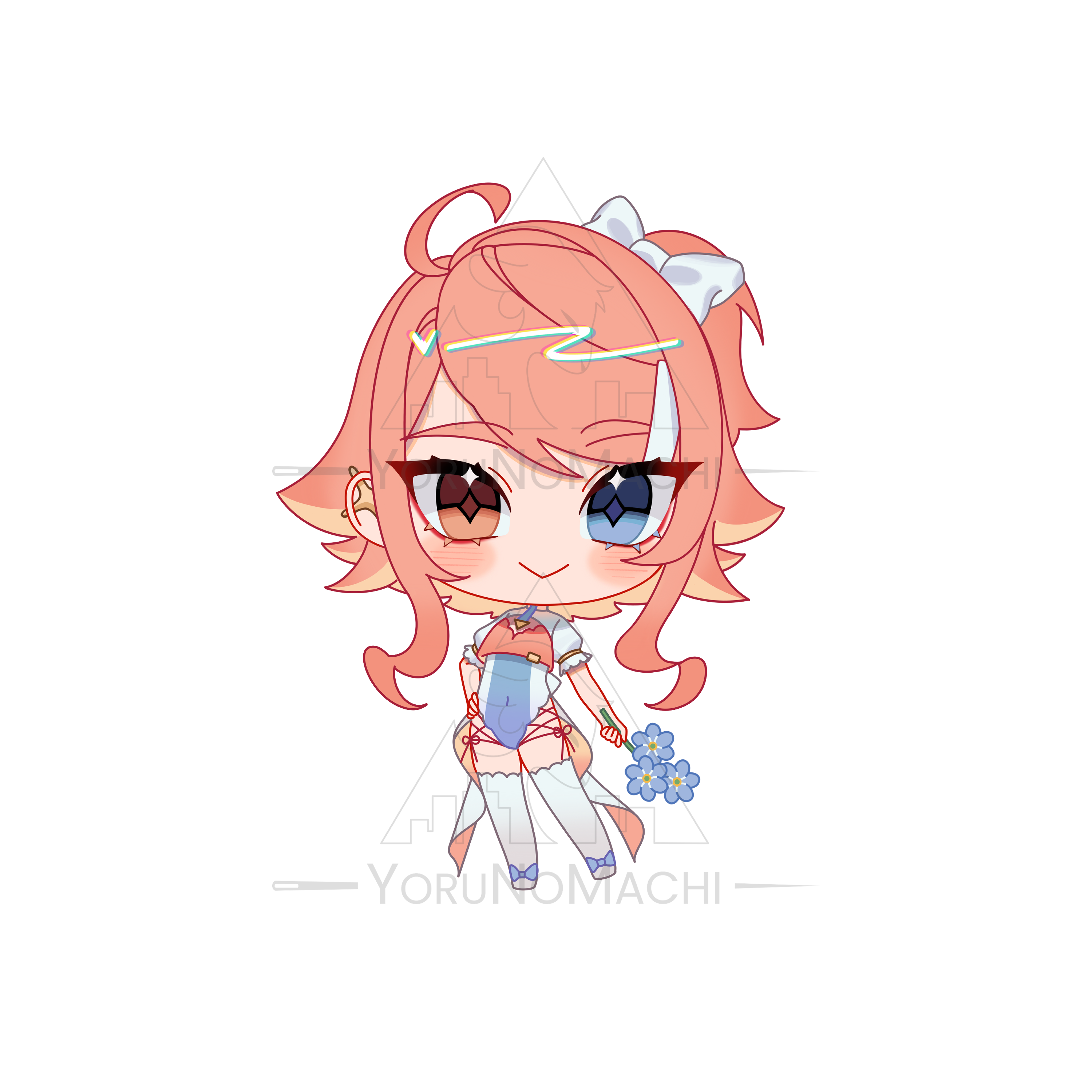 Forget Me Not Sticker