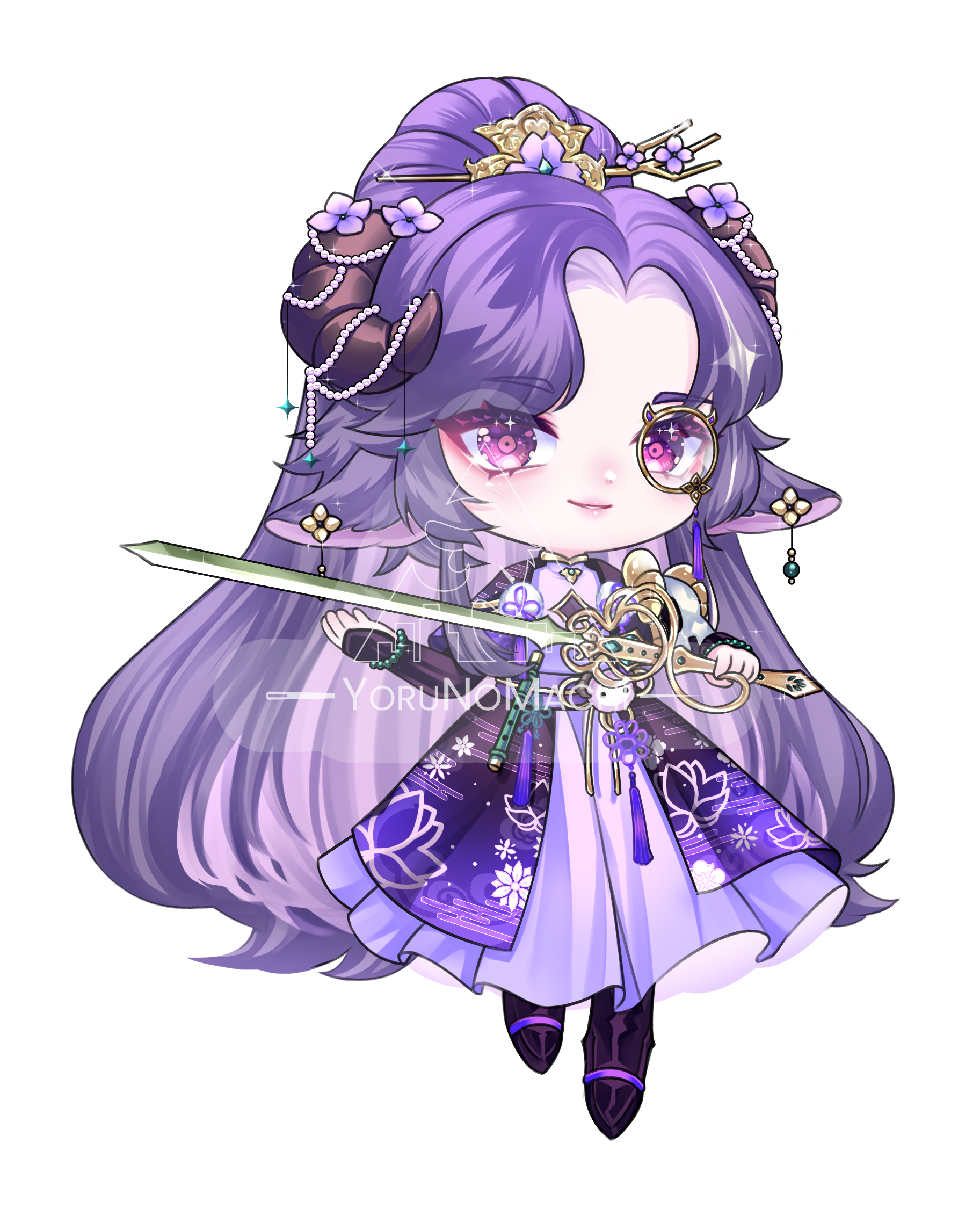 Lucien Chibi Sticker