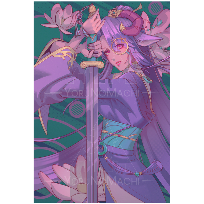 Lucien Sword Print