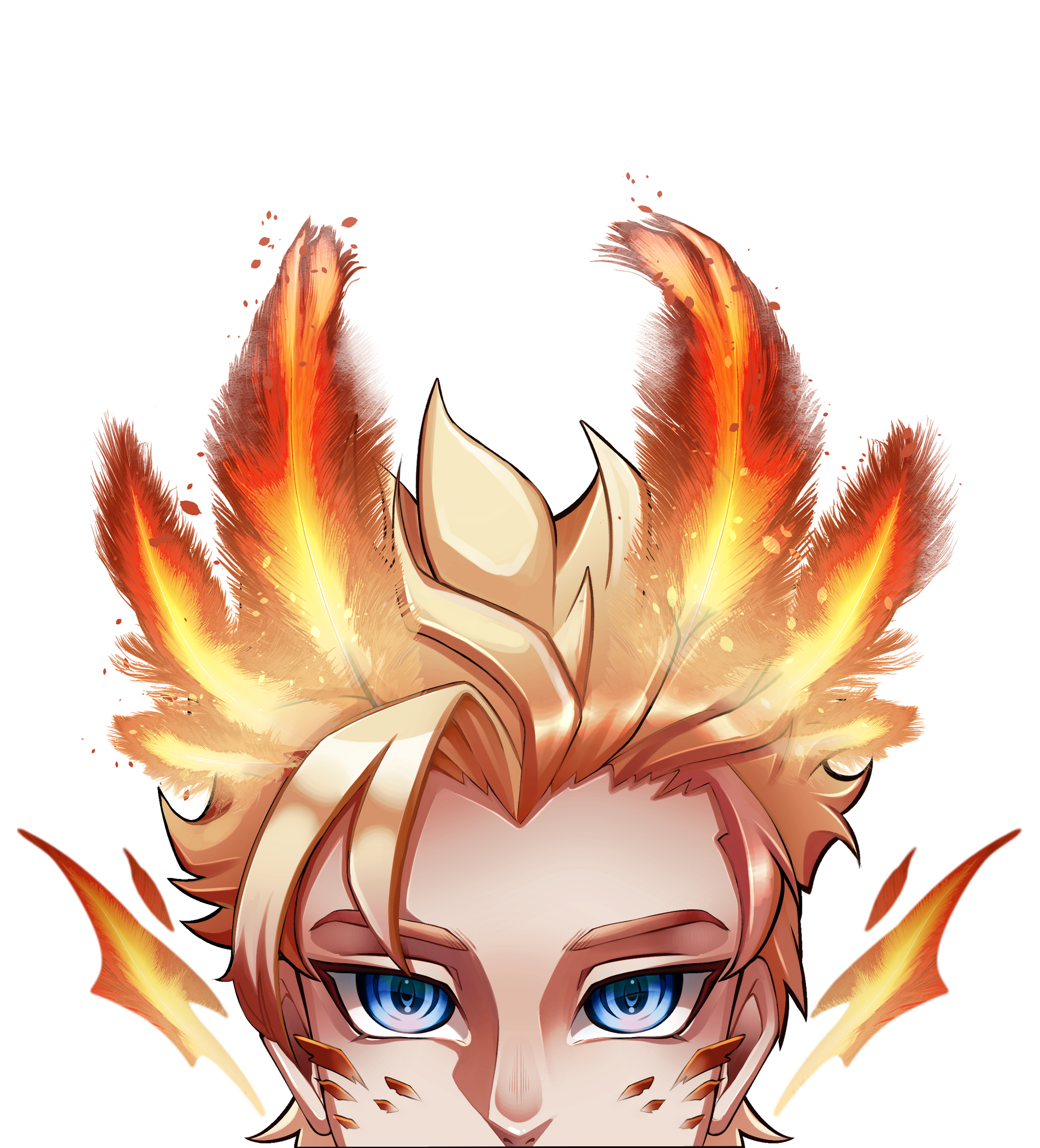 Flare (MythicDuo) Peeker Sticker — Yorunomachi