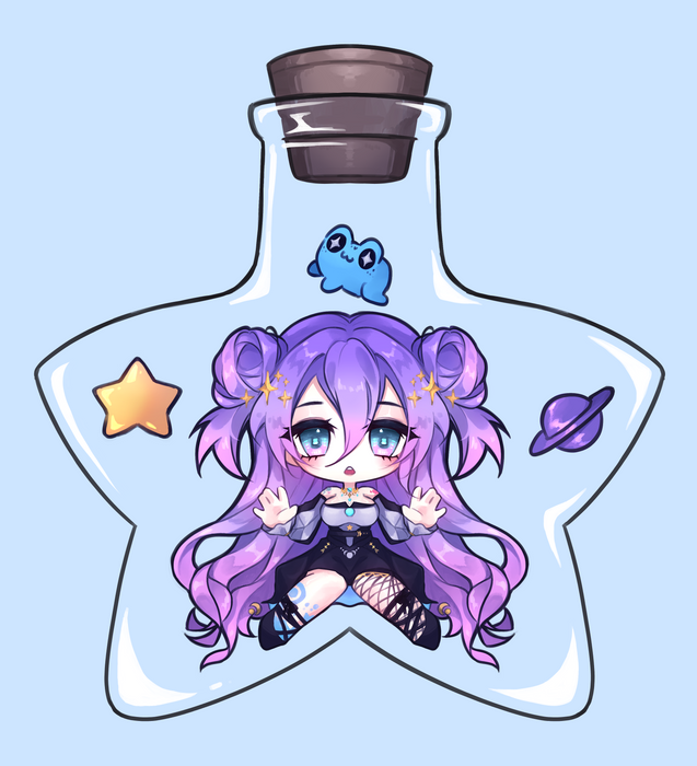 Rhea (Trapped) In a (Jar) Shaker Charm