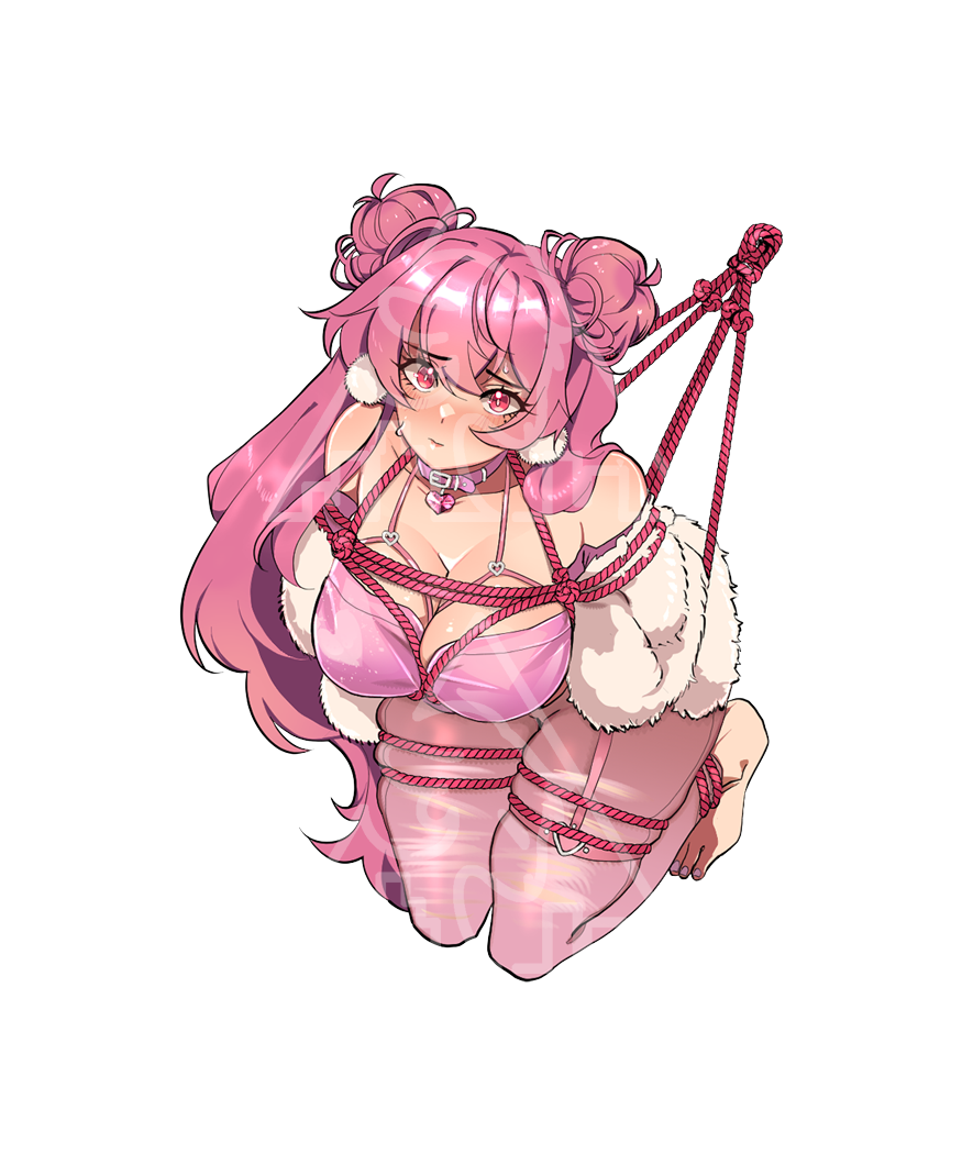 BabyPink Shibari Sticker