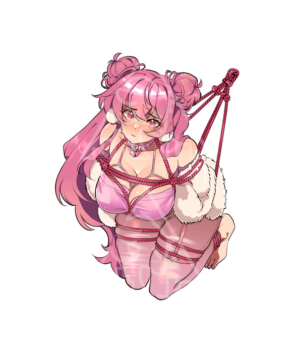 BabyPink Shibari Sticker
