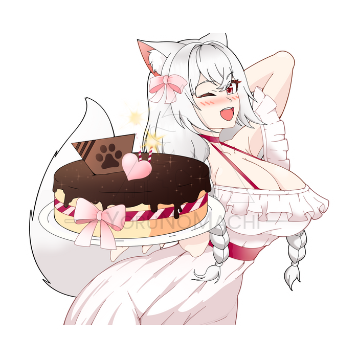 Cassie B-Day Sticker