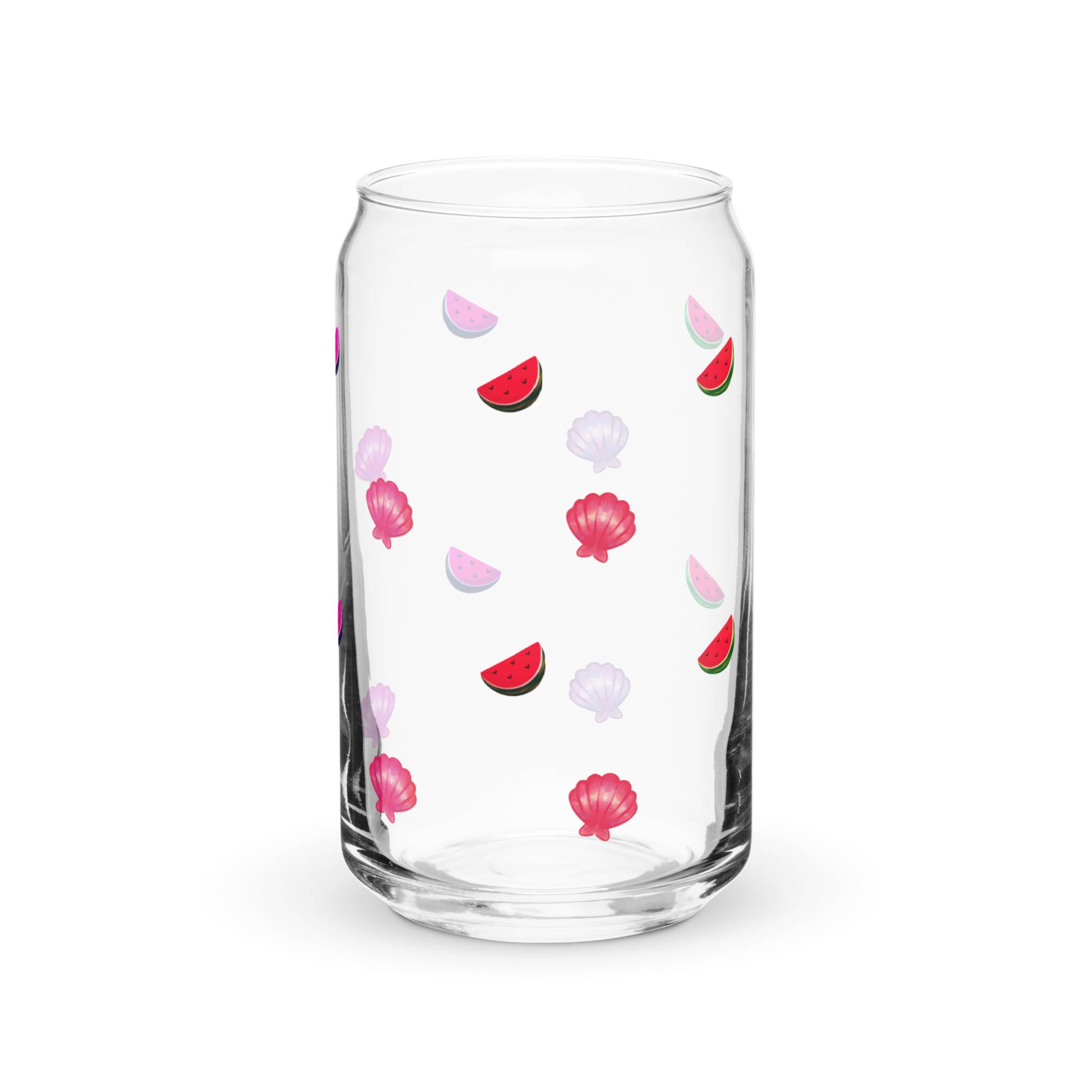 Summer Can-shaped glass