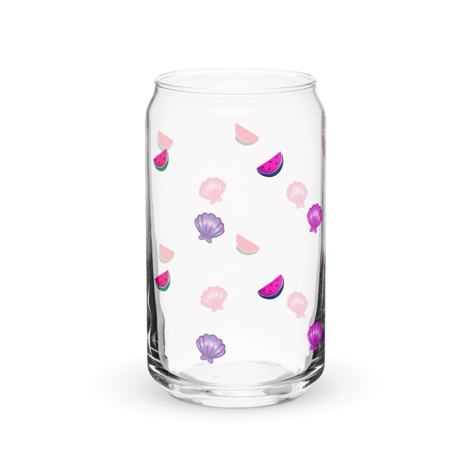 Summer Can-shaped glass