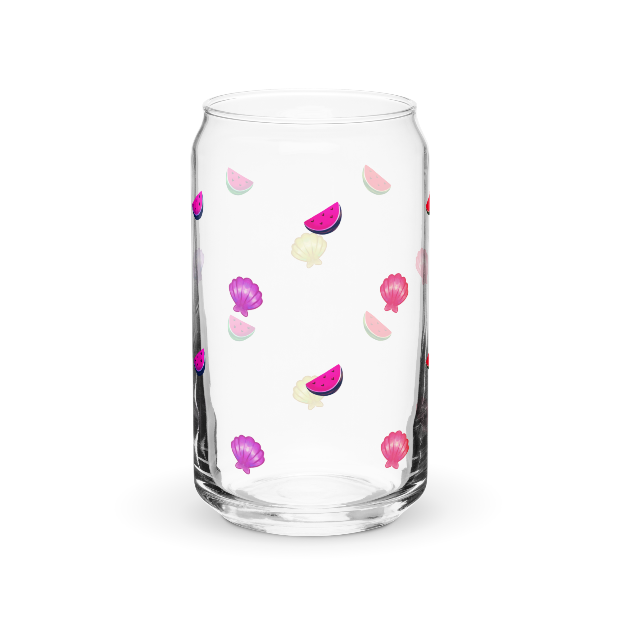 Summer Can-shaped glass