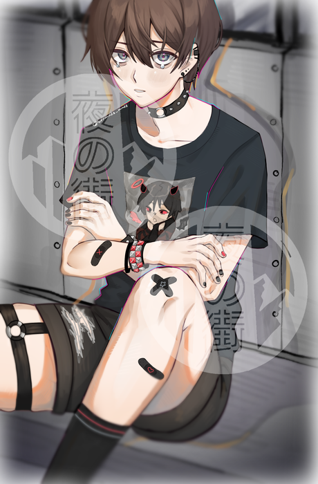 Cry Boy Print