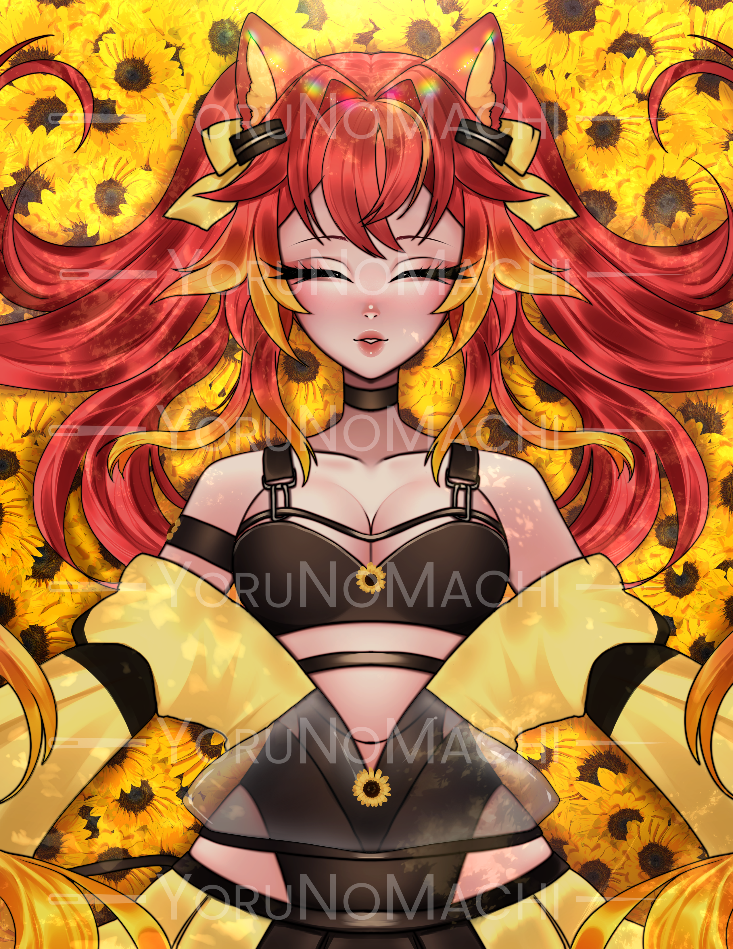 Deli Sunflowers Poster