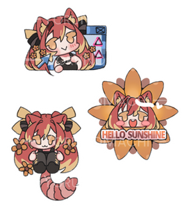Deli Sticker Pack — Yorunomachi