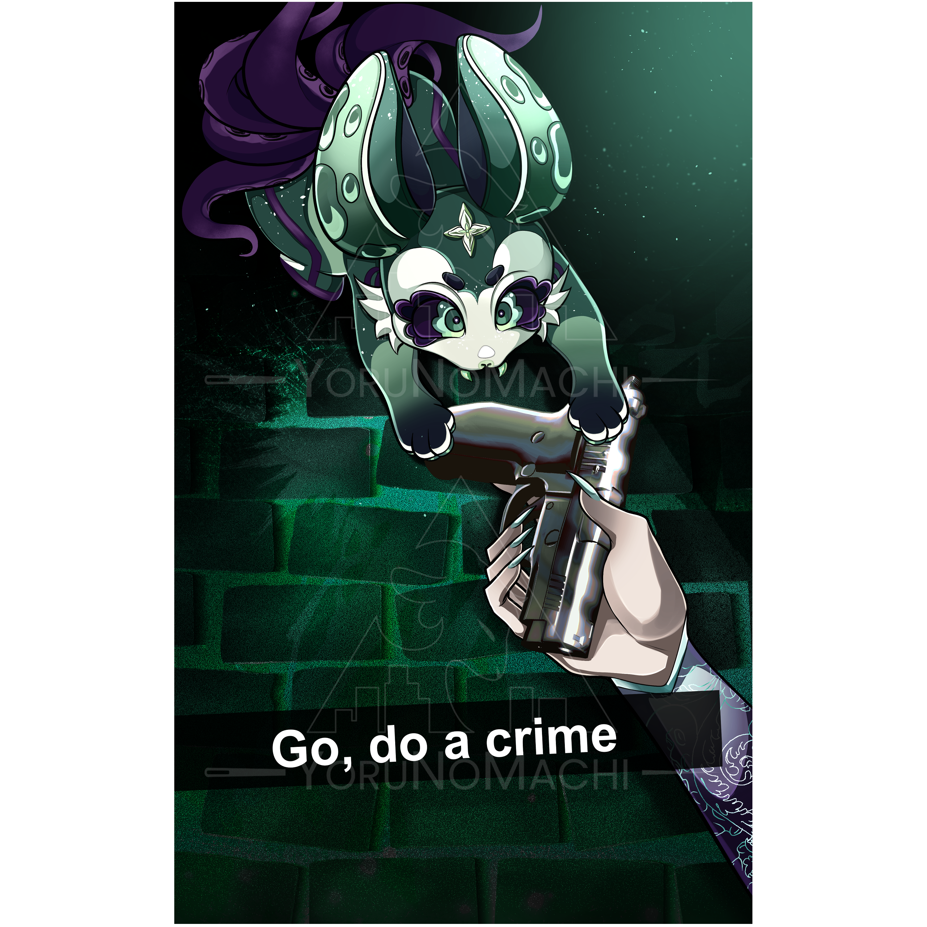 Nahoko Go Do Crime Print