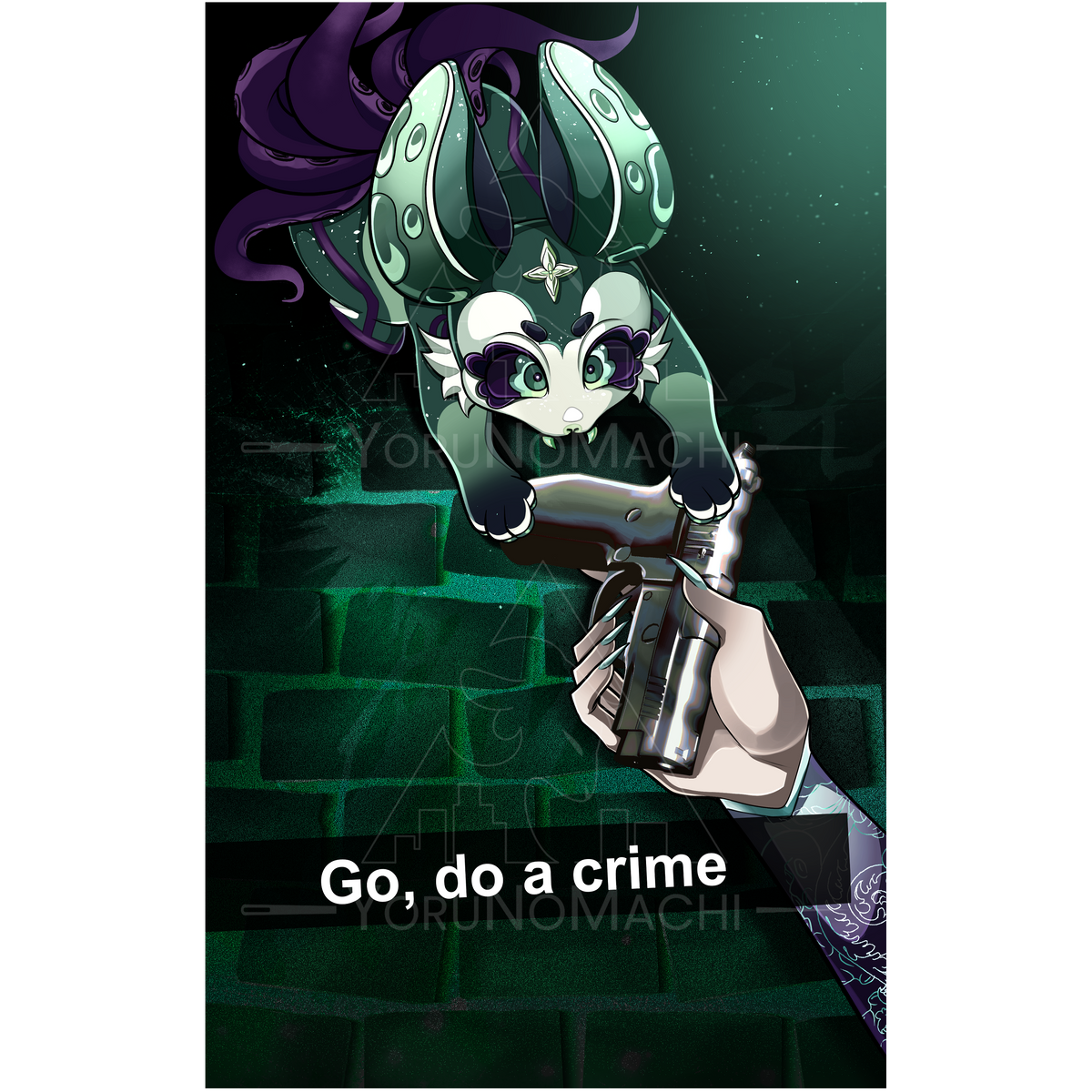 Nahoko Go Do Crime Print