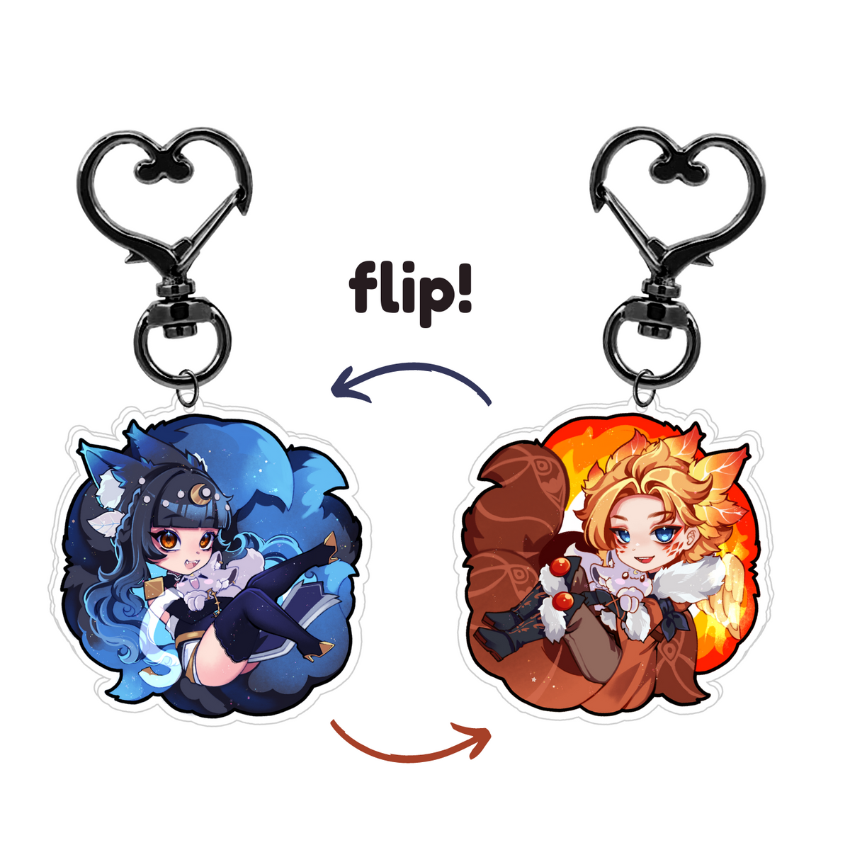 MythicDuo Double-sided Charm