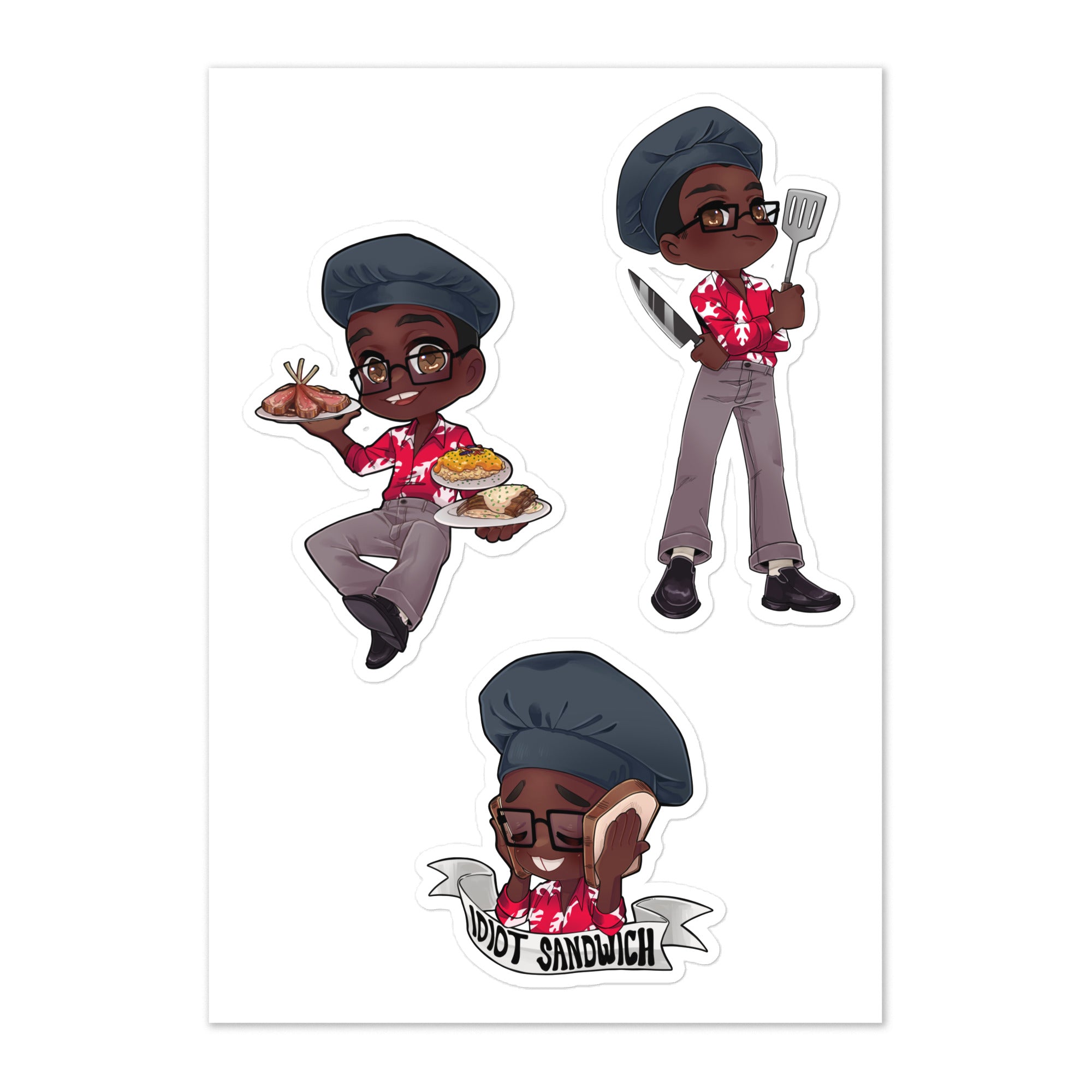 Jsizzle Sticker Sheet