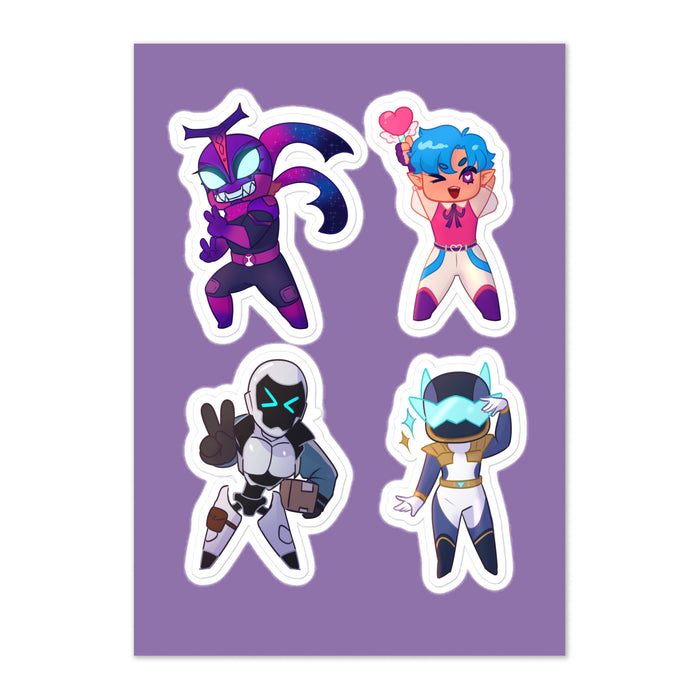 Night City Heroes Stickers