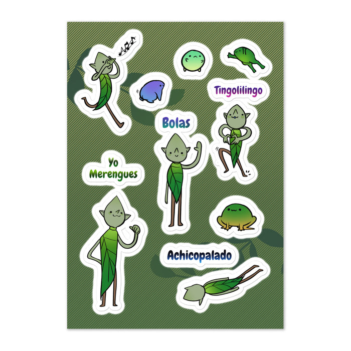 Leaf Guy Sticker Sheet