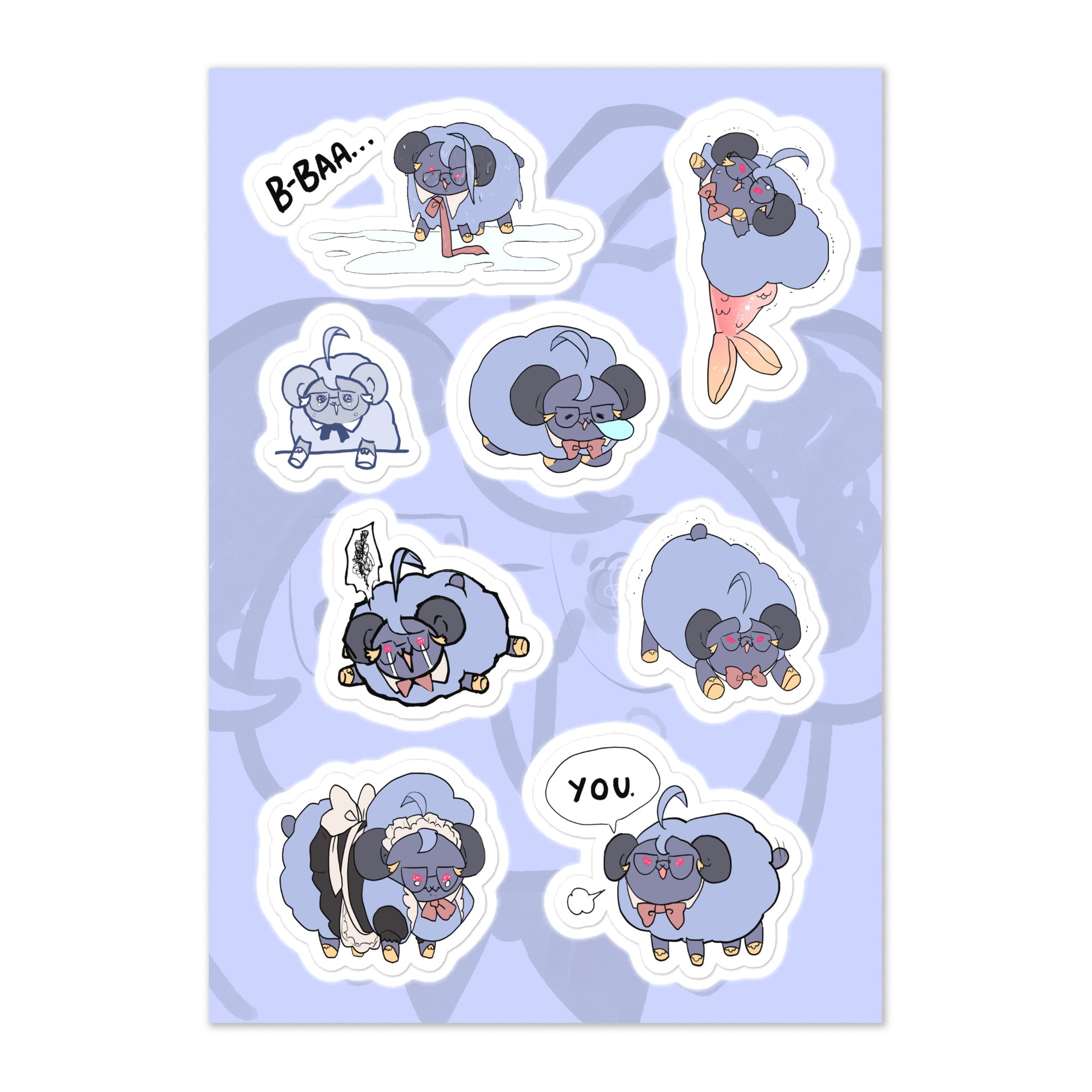 Dormir Sticker Sheet