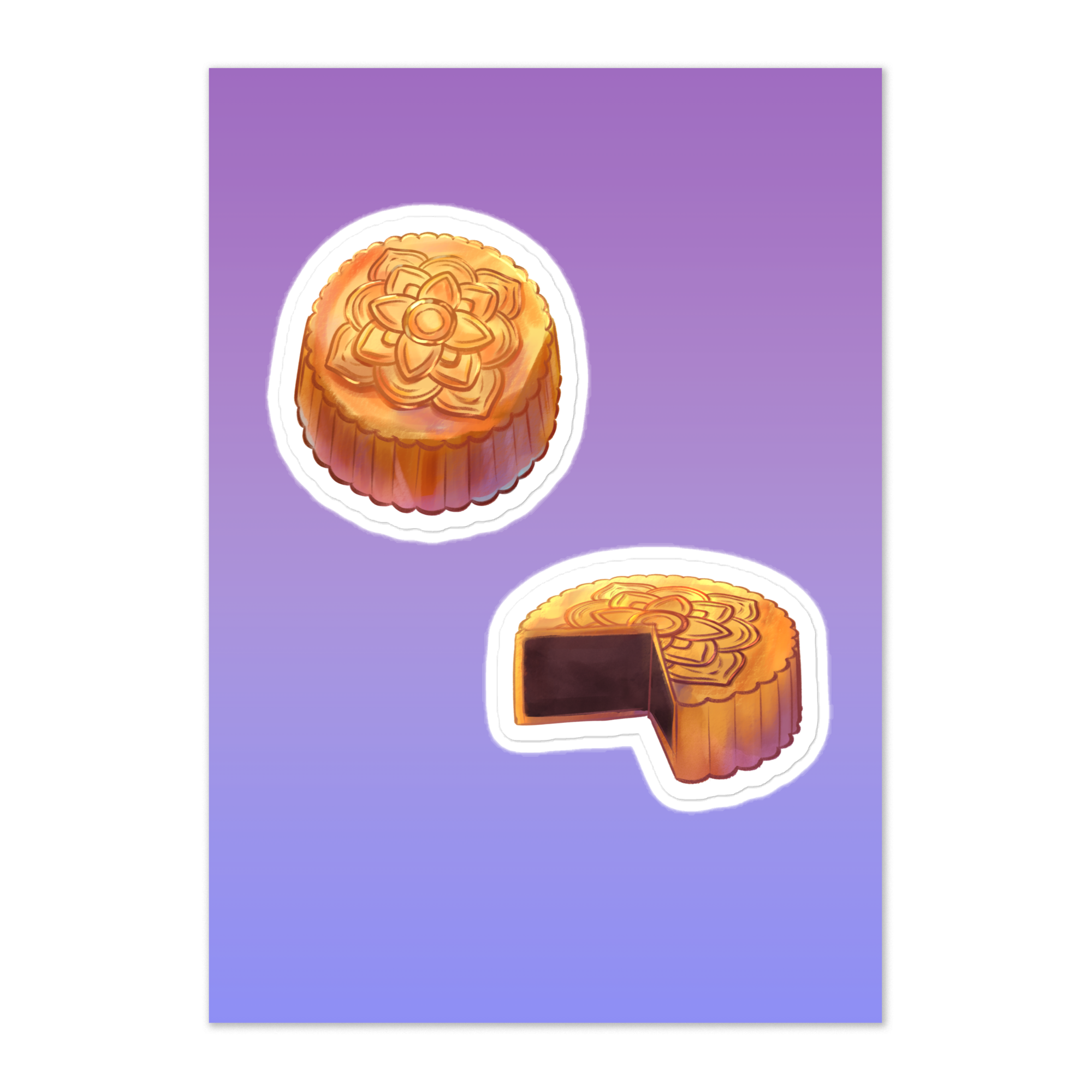 Mooncake Sticker Sheet