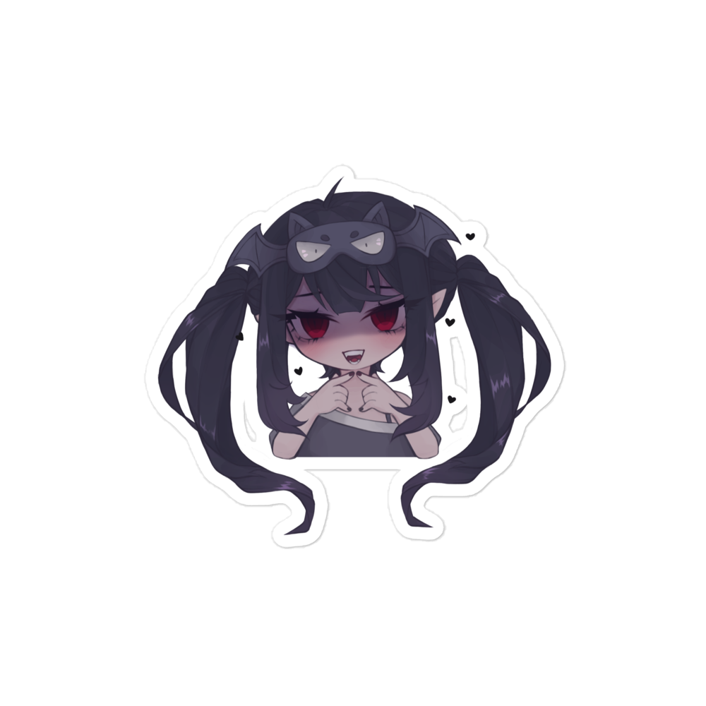 Yandere Mona Sticker (HOLOGRAPHIC)