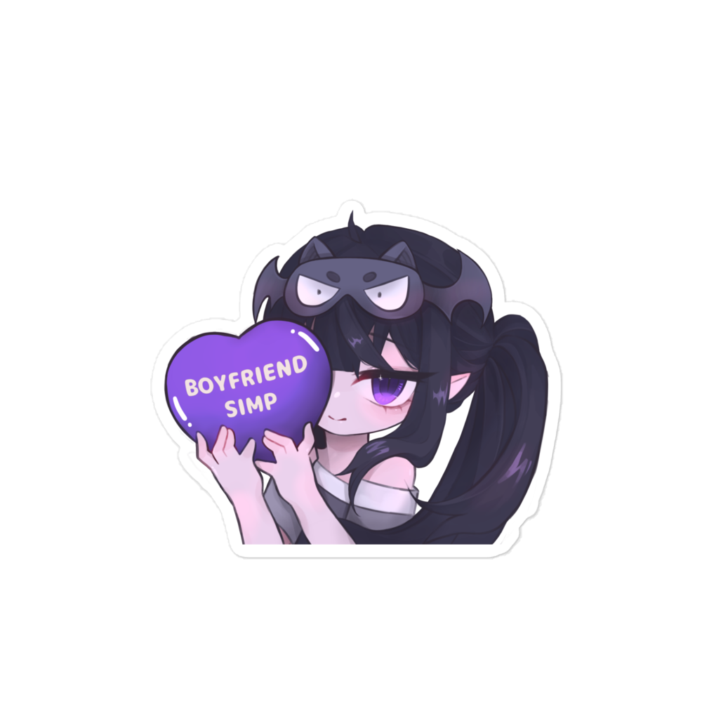 Morgana Boyfriend Simp Sticker (HOLOGRAPHIC) – Yorunomachi