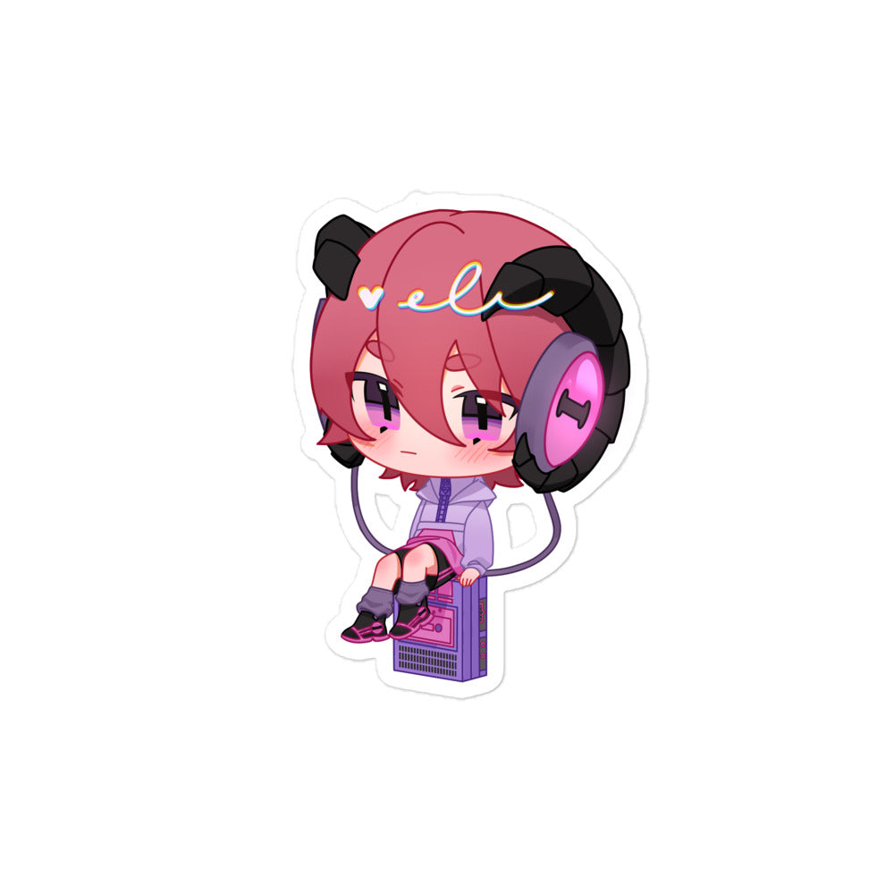 Itty Bitty Aries Sticker