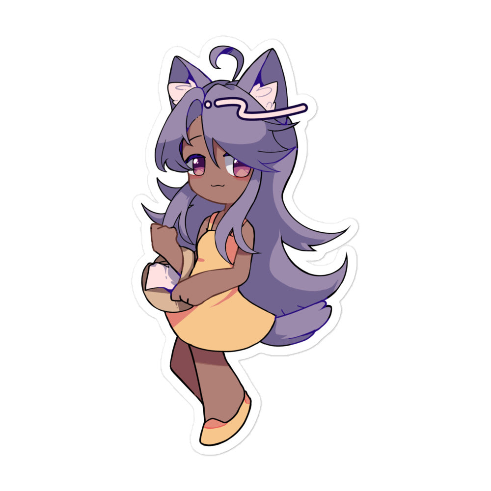 Spring Purin Sticker