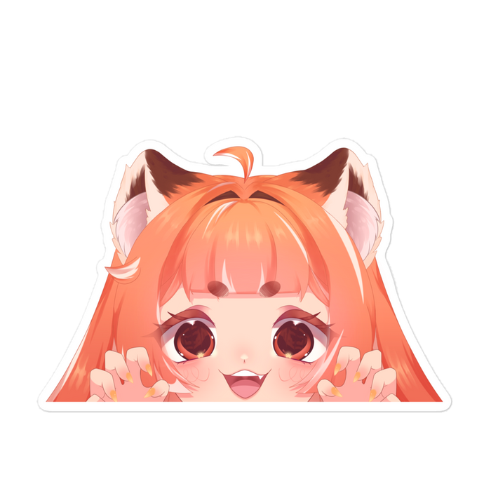 Prissy Peeker Sticker