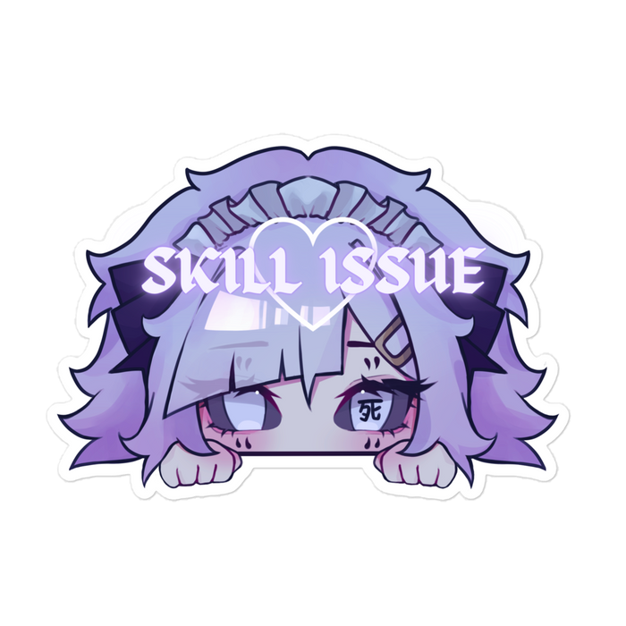 Skill Issue Peeker Sticker