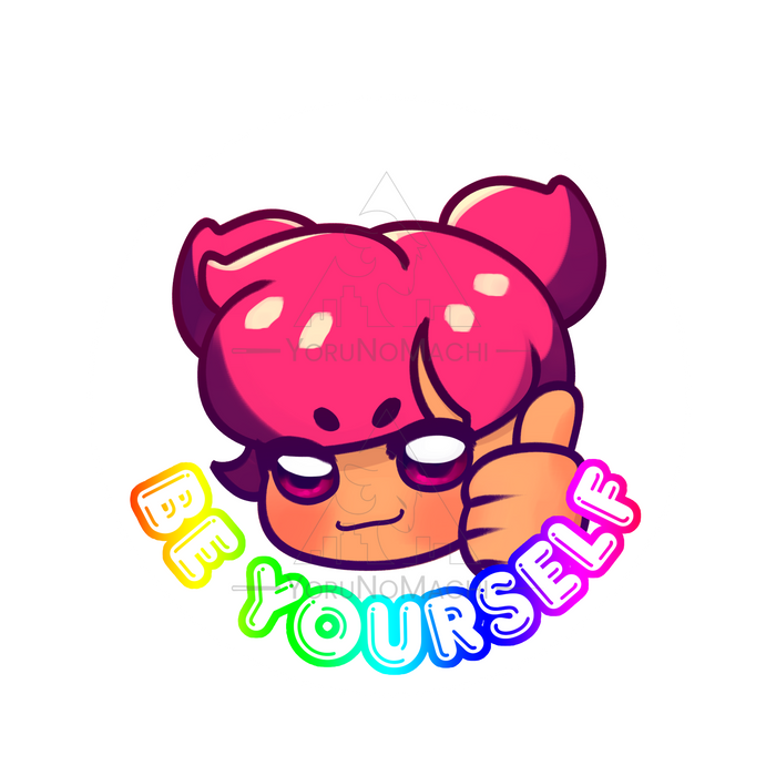 "Be Yourself" Lil Sui Sticker