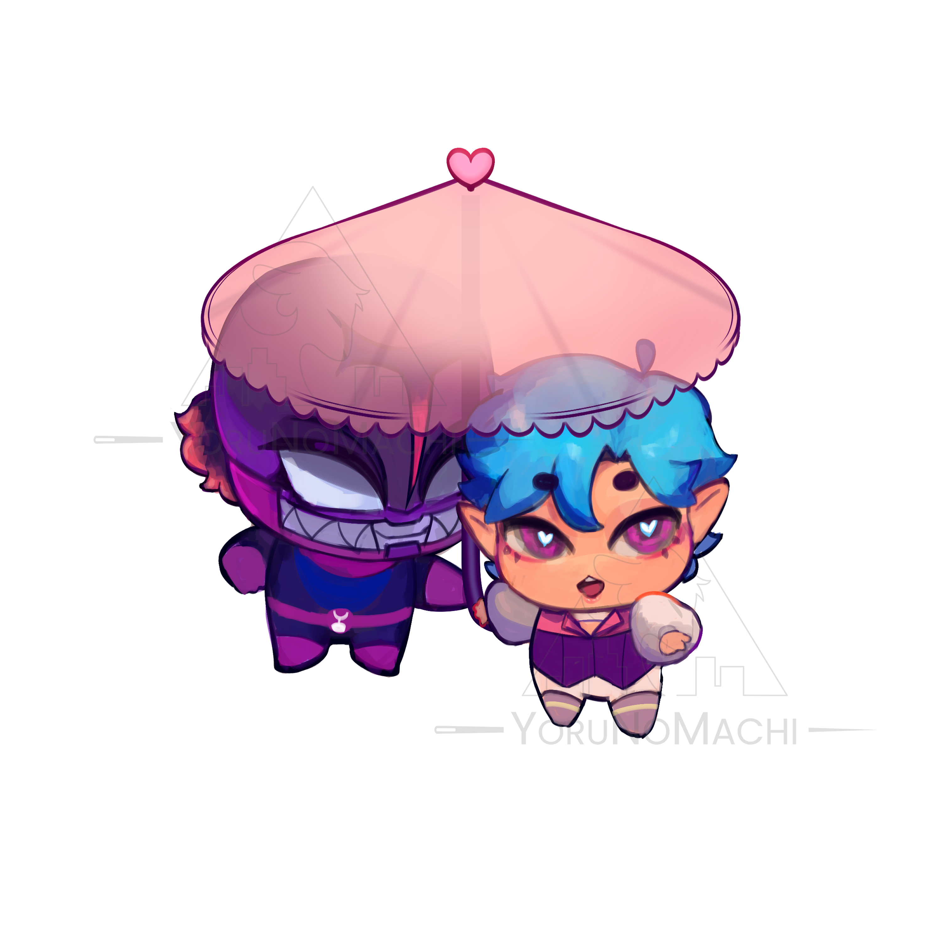 Heroes Love Umbrella