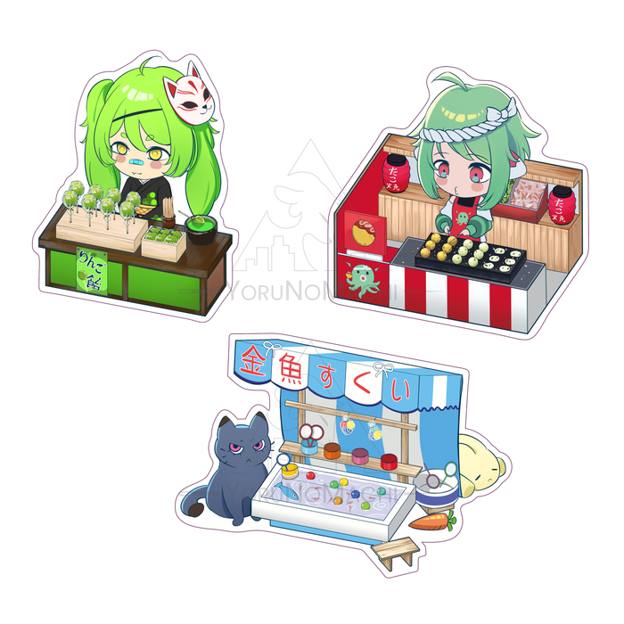 YNM Matsuri Stickers