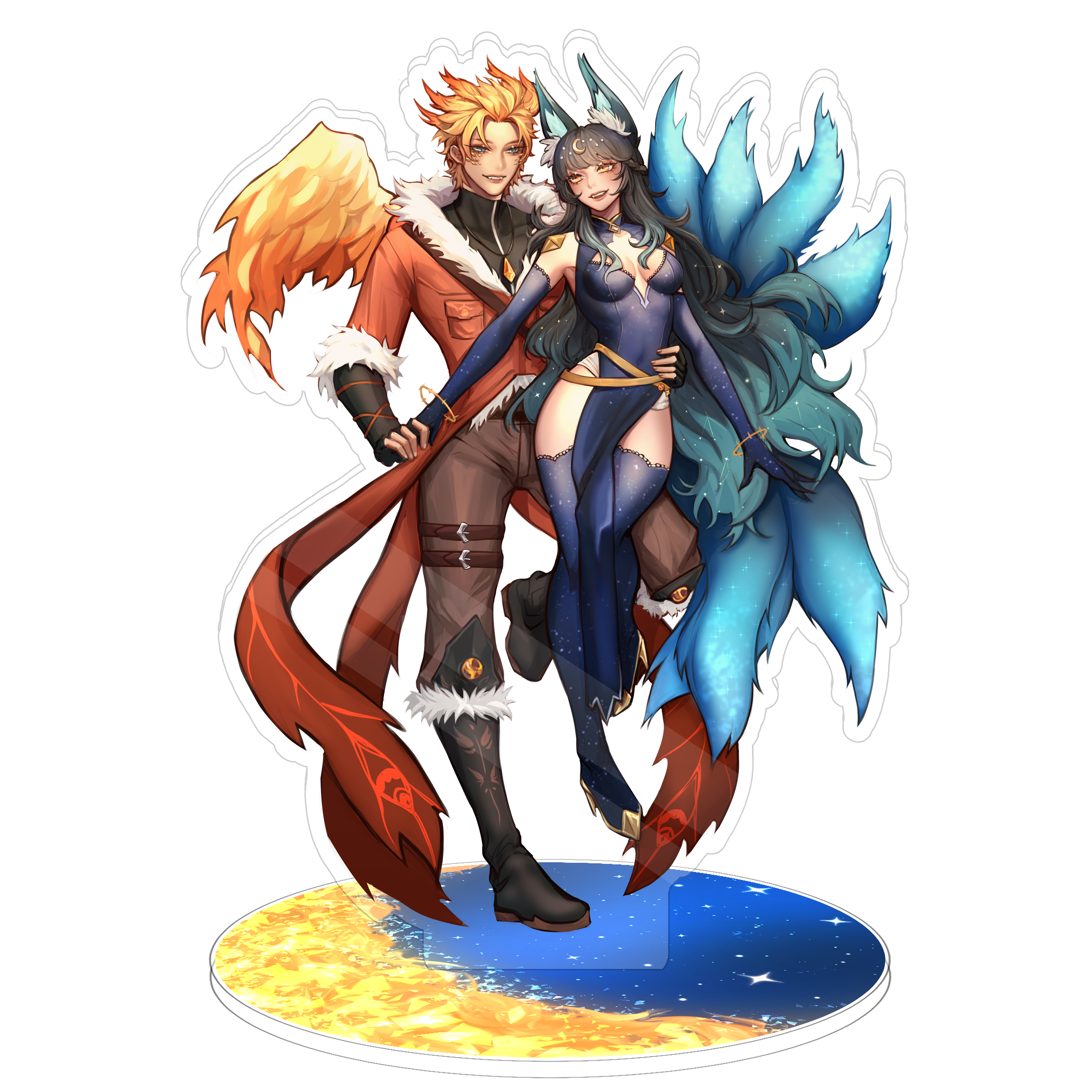 MythicDuo Standee