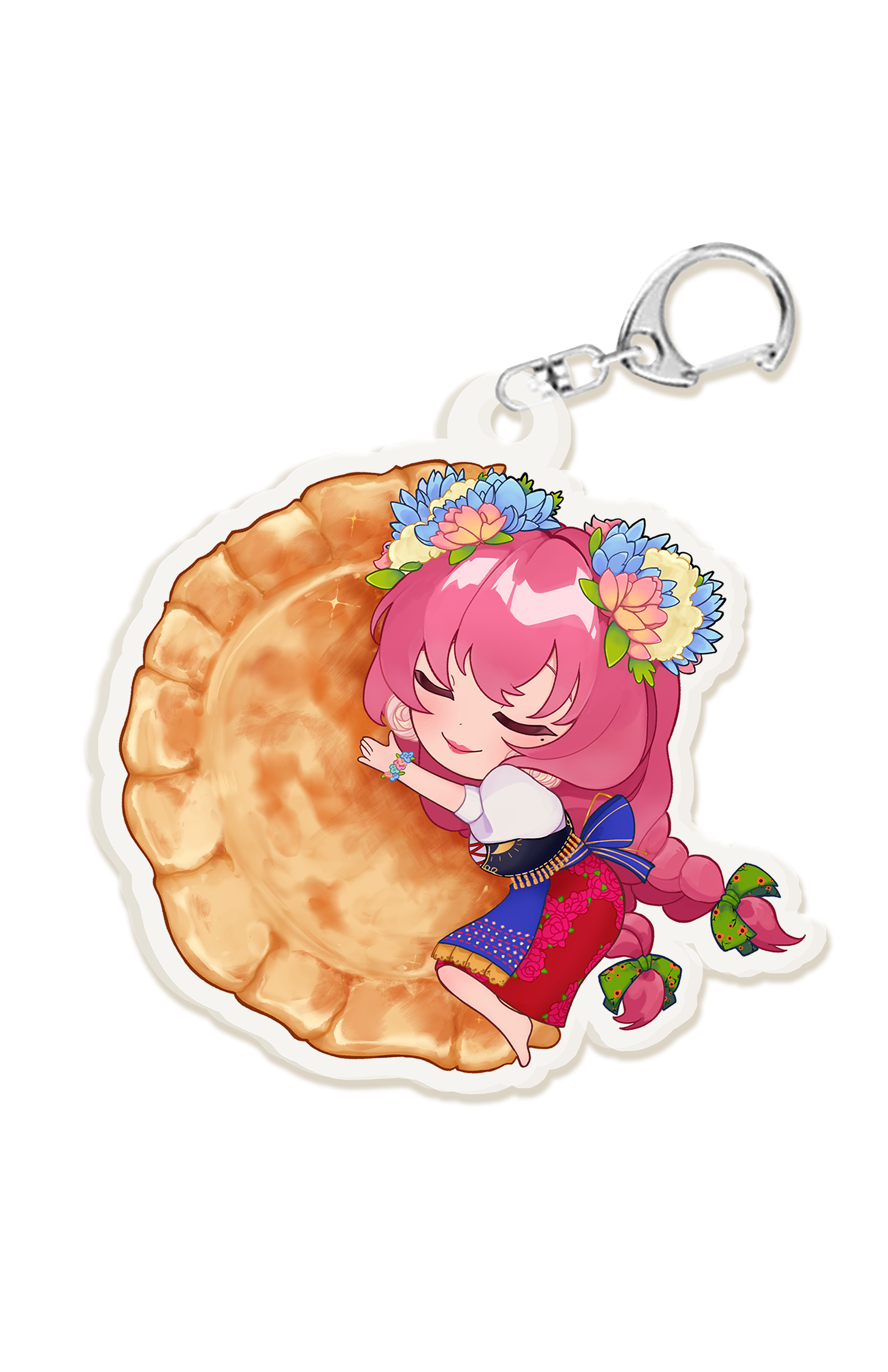 BabyPink Pierogi Charm