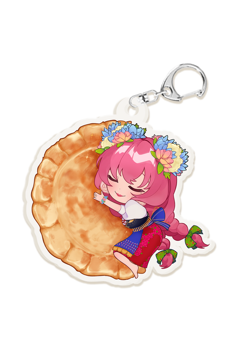 BabyPink Pierogi Charm