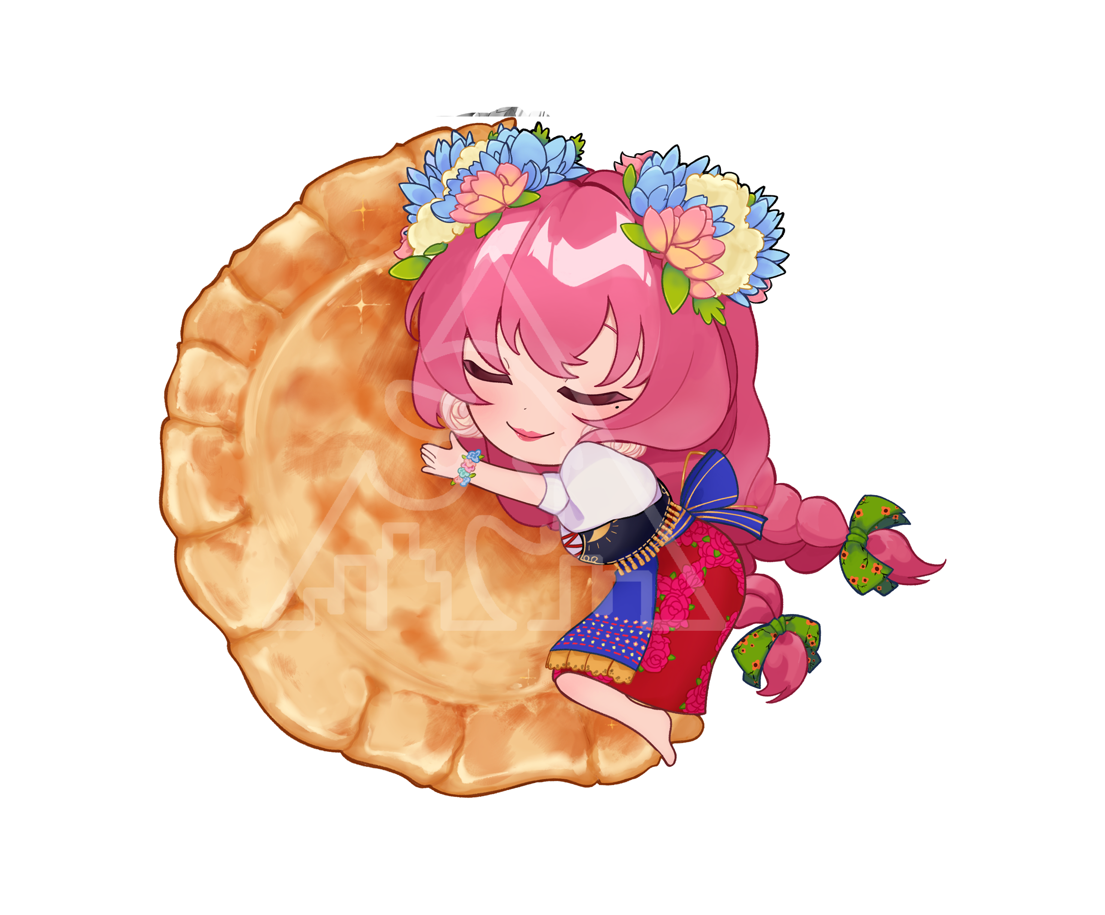 BabyPink Pierogi Sticker