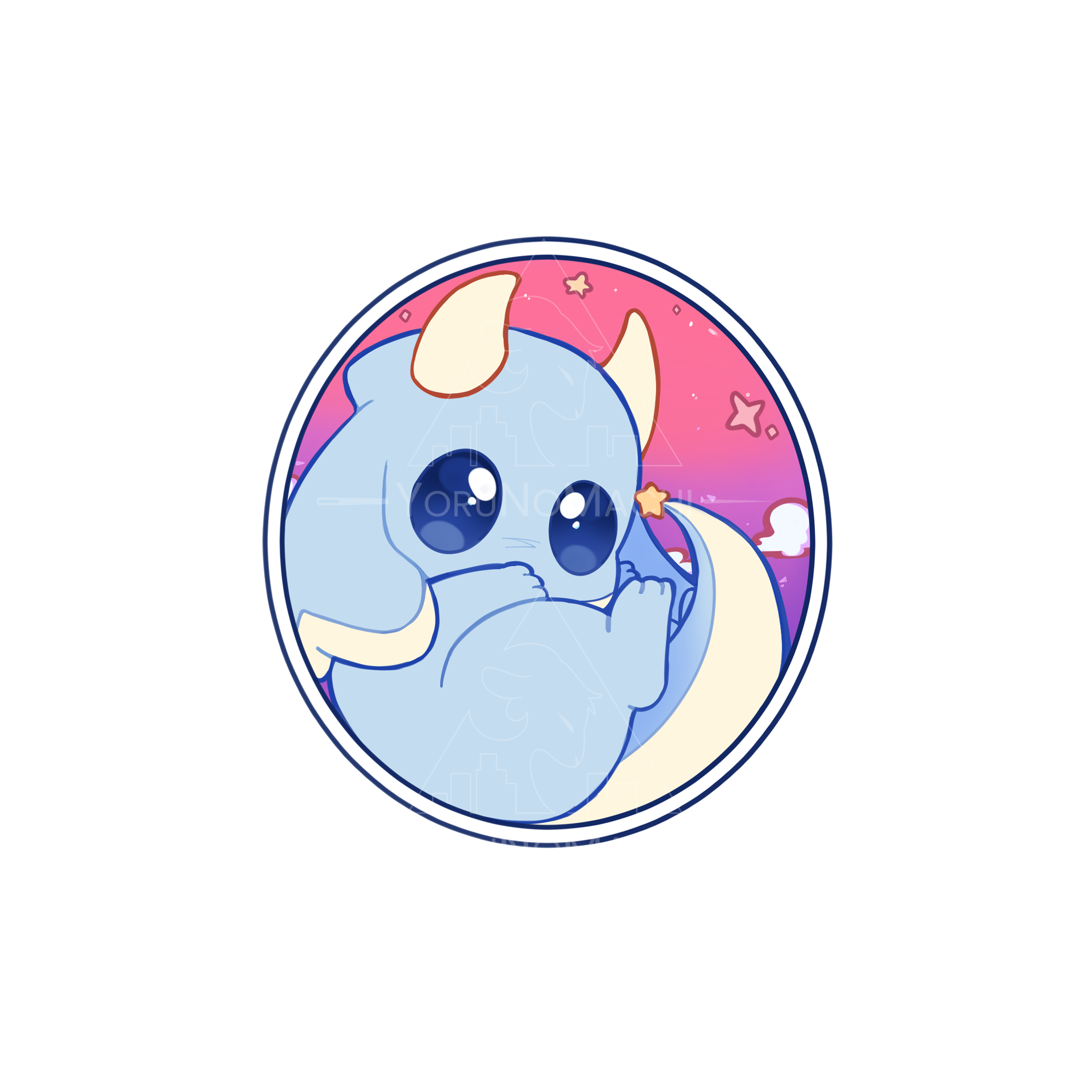 Ryker Dreampuff Sticker