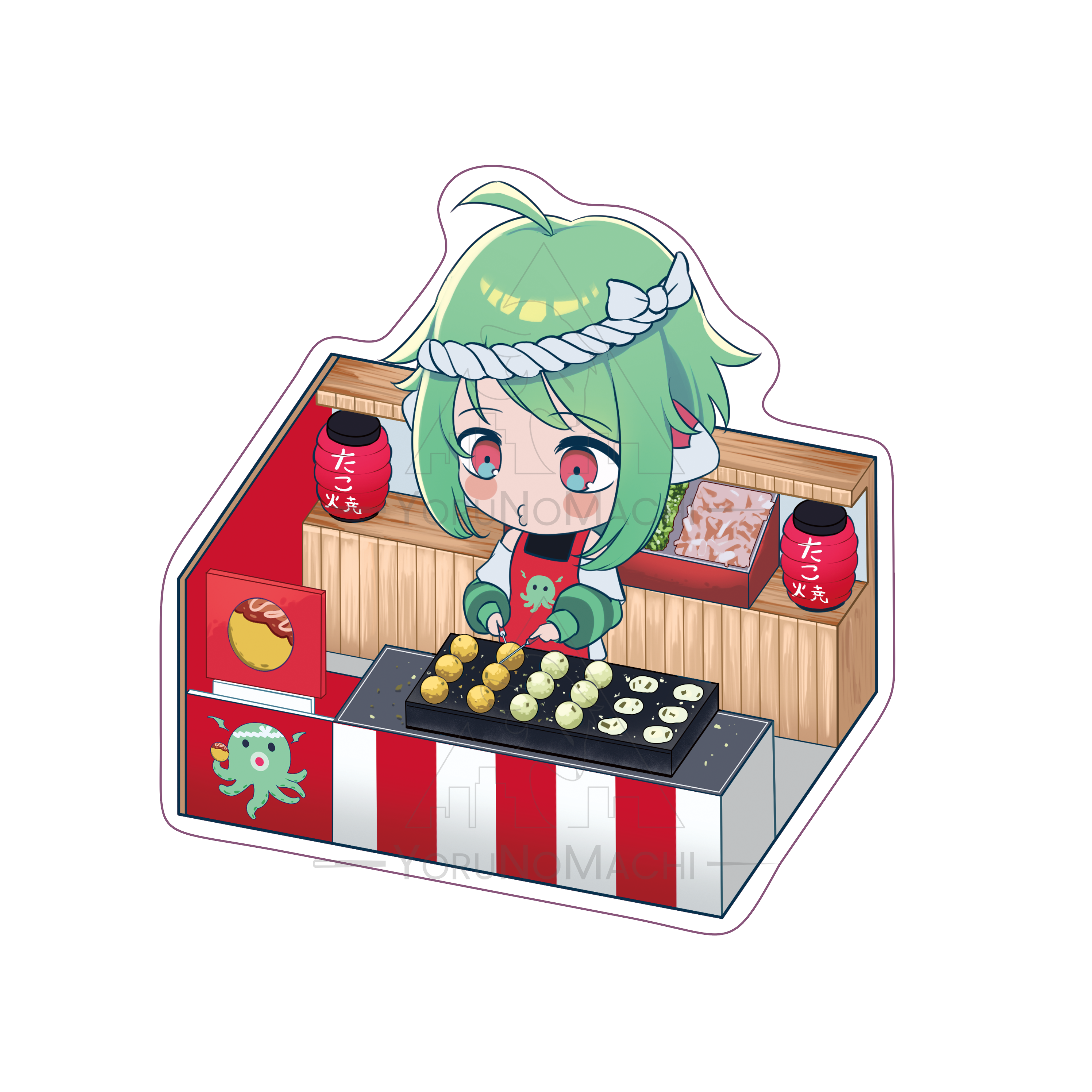 YNM Matsuri Stickers