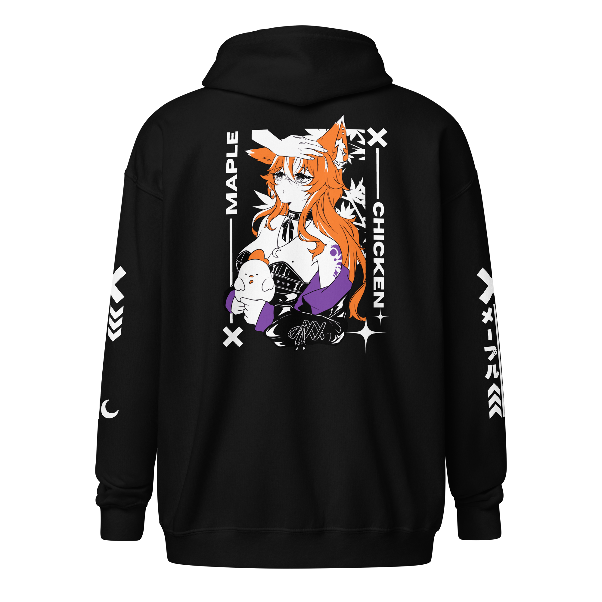 Maple Chicken Zip Hoodie