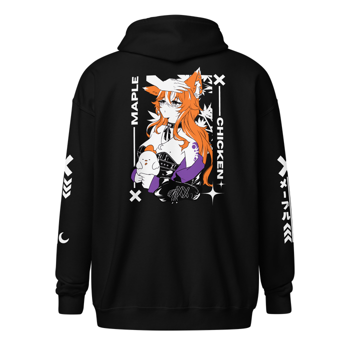 Maple Chicken Zip Hoodie