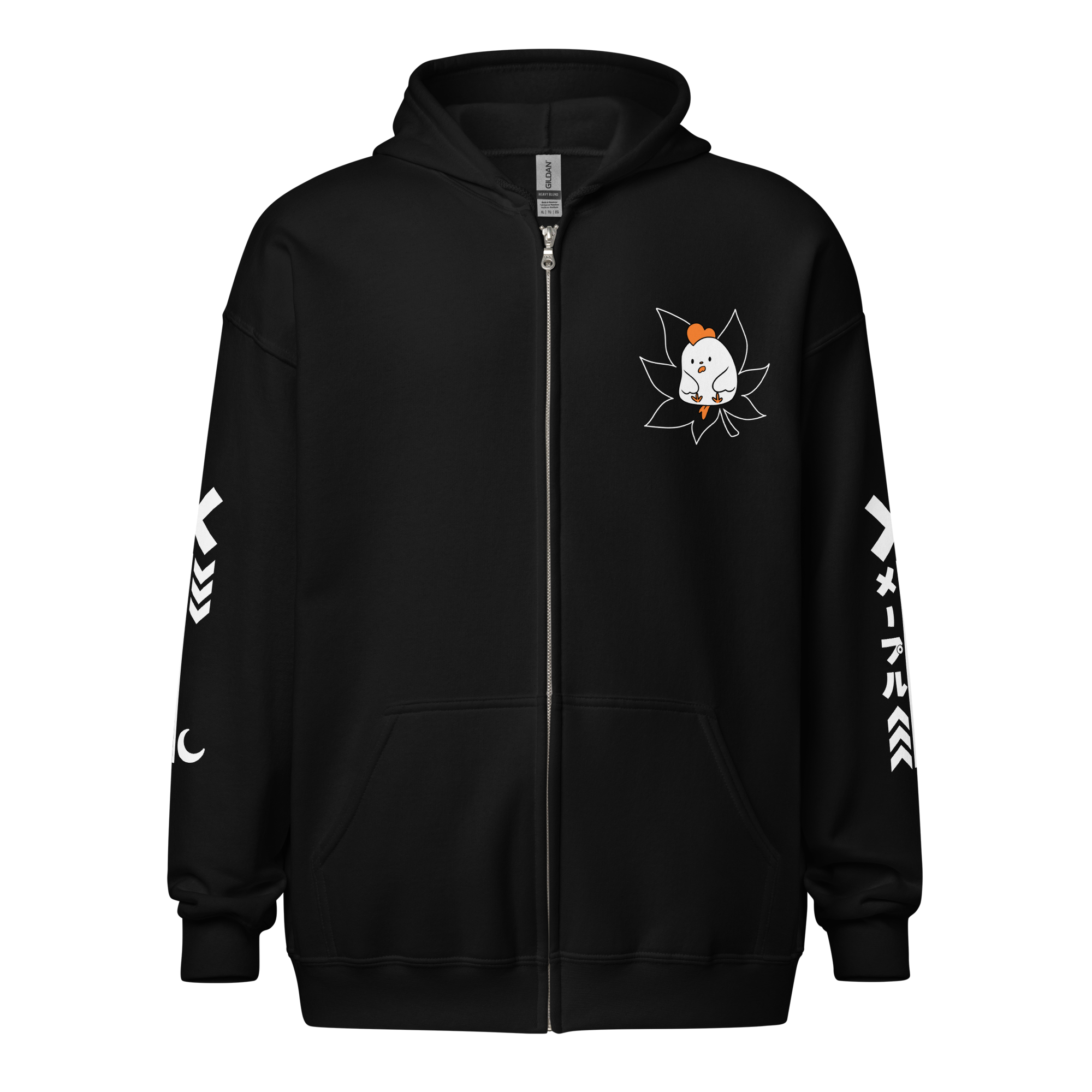 Maple Chicken Zip Hoodie