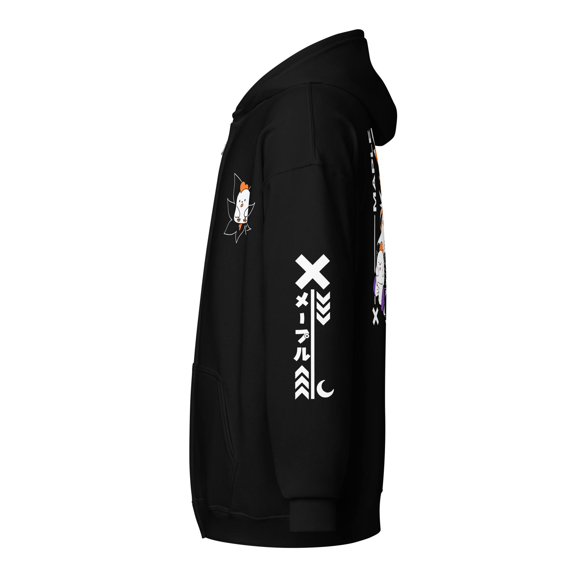 Maple Chicken Zip Hoodie