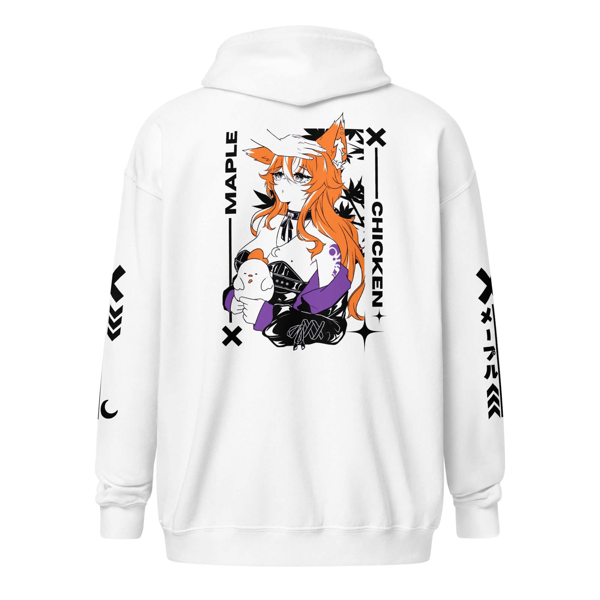 Maple Chicken Zip Hoodie